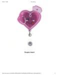 Glitter Acrylic Plastic  Badge Holder for Healthcare workers