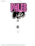 Retractable Plastic  Badge Holder for Healthcare workers